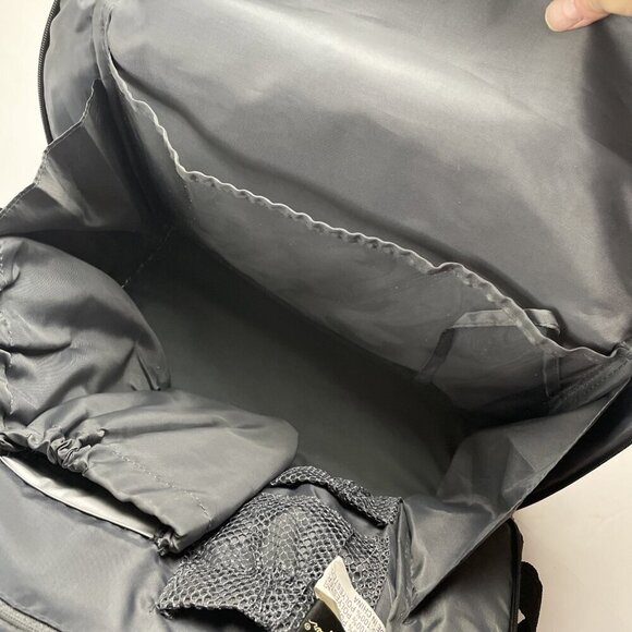 Eddie Bauer First Adventure Cascade  Diaper Bag Backpack Gray Insulated Pockets - Picture 11 of 13